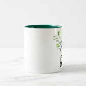 マグ-緑茶- Ganbare日本 ツートーンマグカップ (中央)