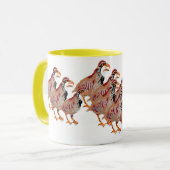 マグ:羽の鳥 マグカップ (正面左)