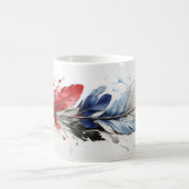 マグ – 羽毛 – Tricolor (中央)