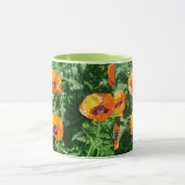 マグ、花(ケシ) マグカップ (中央)