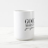 マグ-豪華なおはよう コーヒーマグカップ (中央)