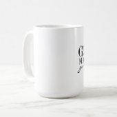 マグ-豪華なおはよう コーヒーマグカップ (正面左)