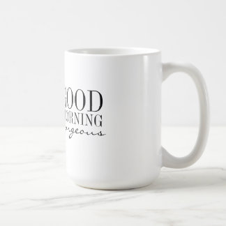 マグ-豪華なおはよう コーヒーマグカップ