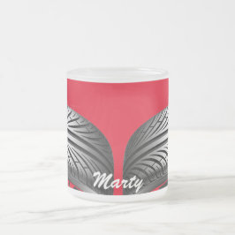 マグ-踏面の名前 フロストグラスマグカップ