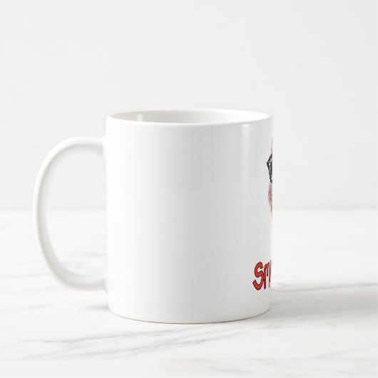 マグ(頭が切れるなひよこ) コーヒーマグカップ (左)