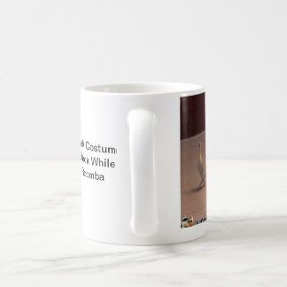 マグ! 鮫猫はROOMBAに乗っている間アヒルを追跡します コーヒーマグカップ