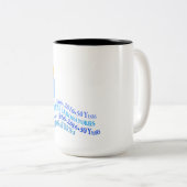 マグ(15のoz): ツートーン、MLML第50の波 ツートーンマグカップ (正面右)