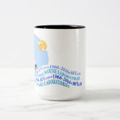 マグ(15のoz): ツートーン、MLML第50の波 ツートーンマグカップ (中央)