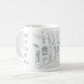 マグ#1 コーヒーマグカップ (正面左)