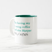 マグ、2調子、カバー、嘆く鐘 ツートーンマグカップ (正面左)