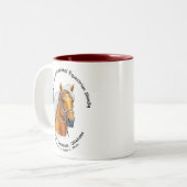 マグ、Almostaの農場の大騒ぎおよび道の乗車、秋201 ツートーンマグカップ (正面左)