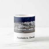 マグ、Appledore、デボン コーヒーマグカップ (中央)