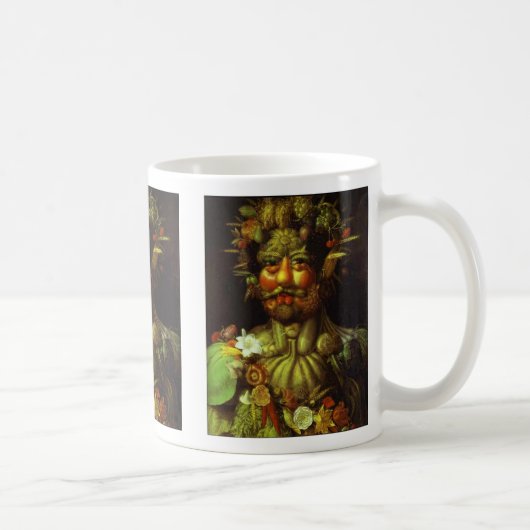 マグ: Arcimboldo Vertumnus コーヒーマグカップ (右)