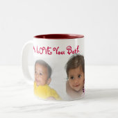 マグ- AshishおよびVibha ツートーンマグカップ (正面左)