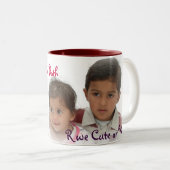 マグ- AshishおよびVibha ツートーンマグカップ (正面右)