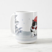 マグ: Felixの1月の子猫、 コーヒーマグカップ (正面左)