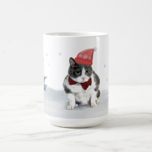 マグ: Felixの1月の子猫、 コーヒーマグカップ