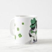 マグ: Felixの3月の猫、 コーヒーマグカップ (正面左)