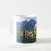 マグ- Hallstatt、オーストリア コーヒーマグカップ (正面左)