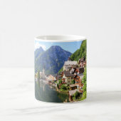 マグ- Hallstatt、オーストリア コーヒーマグカップ (中央)