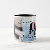 マグ- I愛実験室!!! 、… ツートーンマグカップ (中央)