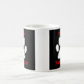 マグ- Pawsitiveを考えて下さい コーヒーマグカップ (中央)