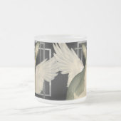 マグ| Sphynx猫の忍者の天使 フロストグラスマグカップ (中央)