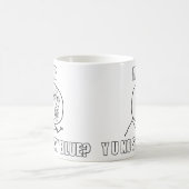 マグ、Y U滞在の青無しか。 -マグを変形させて下さい モーフィングマグカップ (中央)