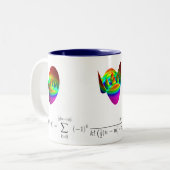 マグ- Zernikeの回帰 ツートーンマグカップ (正面左)