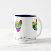 マグ- Zernikeの回帰 ツートーンマグカップ (正面右)