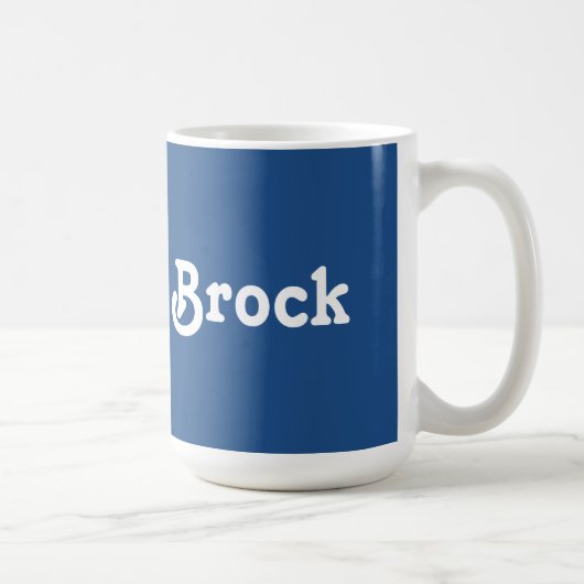 マグBrock コーヒーマグカップ (右)
