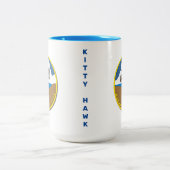 マグCV-63 USS KITTY HAWK ツートーンマグカップ (中央)