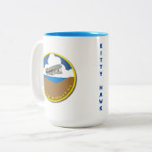 マグCV-63 USS KITTY HAWK ツートーンマグカップ (正面左)