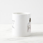 マグDkのBrのパンの花嫁のBkのパンMOHありがとう コーヒーマグカップ (中央)