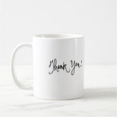 マグDkのBrの花嫁DkのBrの女中ありがとう コーヒーマグカップ (左)