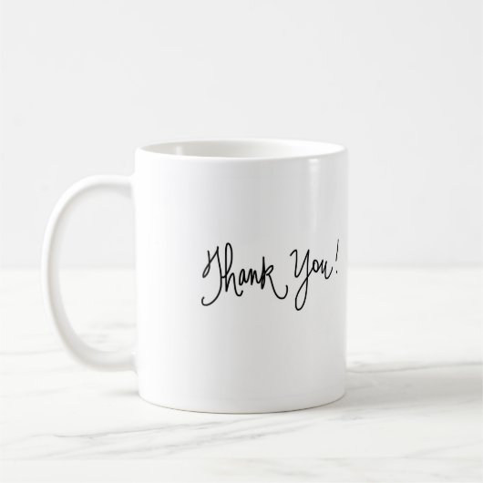 マグDkのBrの花嫁DkのBrの女中ありがとう コーヒーマグカップ (左)