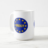 マグEU Brexit コーヒーマグカップ (正面左)