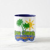 マグGran Canariaの精神状態-スタイルを選んで下さい マグカップ (中央)