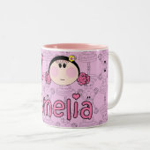 マグI愛アメリア ツートーンマグカップ (正面右)