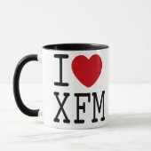マグI愛XFM マグカップ (左)