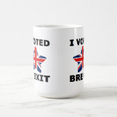 マグI投票Brexit コーヒーマグカップ (中央)