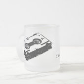 マグIIを見ました フロストグラスマグカップ (正面左)