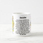 マグJacobs家族の紋章付き外衣 コーヒーマグカップ (中央)