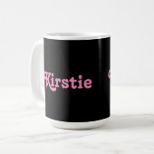 マグKirstie コーヒーマグカップ (正面左)