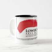 マグLowerTownの芸術地区連合 ツートーンマグカップ (正面左)