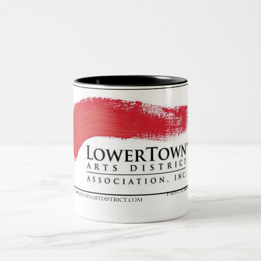 マグLowerTownの芸術地区連合 ツートーンマグカップ (中央)