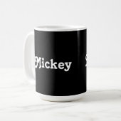 マグMickey コーヒーマグカップ (正面左)