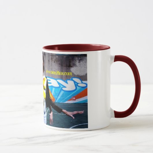 マグsean360xは祈ります マグカップ (右)