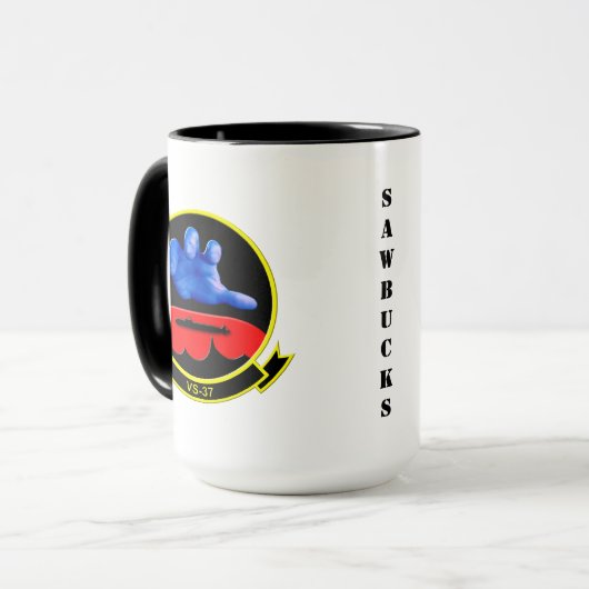 マグVS-37 SAWBUCKS マグカップ (正面左)
