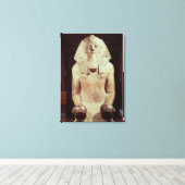 マケアハトシェプスト女王の像 キャンバスプリント (インサイチュ (ウッドフロア))